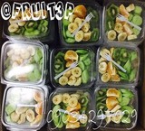 سالاد اسلایس مخلوط میوه ها تک نفری (پارادایس)