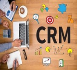The system communicates with the clients CRM