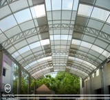 Representation and distribution center for polycarbonate sheets