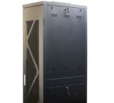 Rack stand 42 unit by a depth of 100 doors lace plus accessories