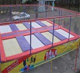 The production of the trampoline board, and a round