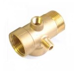 Brass five-way pump