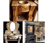 انواع روشویی سنگی ساده و طرح دار اراد