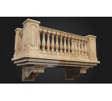 نرده سنگی,صراحی سنگی چهار گوش و گرد