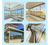 Rail balcony glass