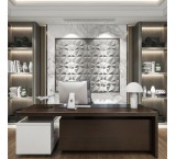 Diamond design 3D wall covering