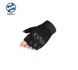 Half claw leather gloves