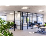 هندریل شیشه ای و پارتیشن شیشه ای