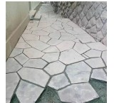 نصب سنگ لاشه ورقه ای کوهی با مدیریت قادری