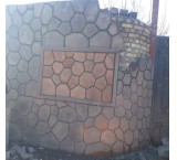 اجرای نمای دیوار با سنگ لاشه