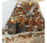 اجرای آبنما با سنگ مالون