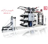 Roll printing machine to rolleh flexo