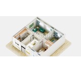 Prefab concrete house