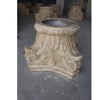 Production of headstones, column bases and building facade columns