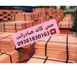 Sales of export copper cathode 09381830163