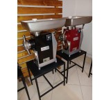 Belt and gearbox industrial meat grinder