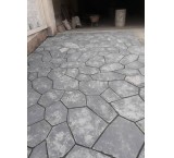 Working with crushed stone for flooring and landscaping