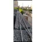 New wallpaper by the method of bed rebar and interrupted studs