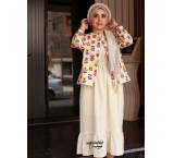 Production of golden sewing thread