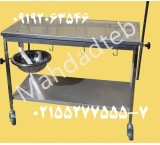 Veterinary surgery table, veterinary tub, veterinary examination table