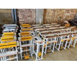 Pedal press machine for sewing nylon, aluminum, plastic/shearing/shrink pack in Urmia