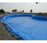 Installation and implementation of geomembrane sheets, agricultural pools