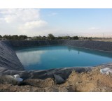 Polymer pool for agricultural water storage