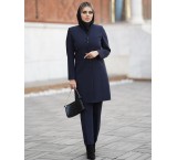مانتوشلوار اداری فیونا یقه هفت