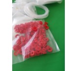 Silicone gasket and tube