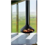 Hanging Wood Fireplace, Hanging Gas Fireplace